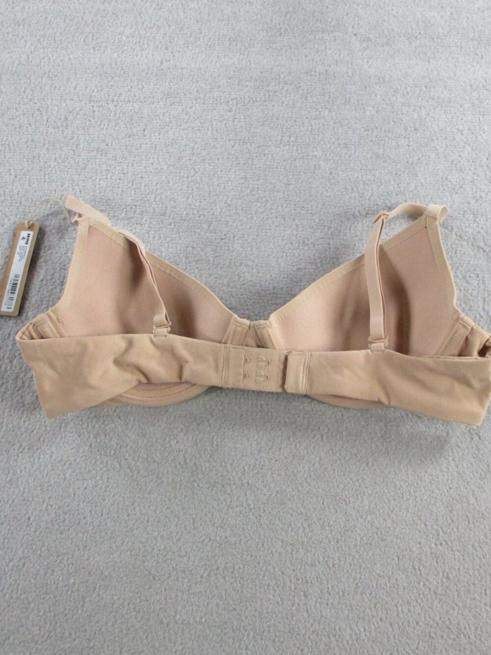 SKIMS Fits Everybody Scoop Plunge Bra Womens 36B Clay Soft Comfortable NEW - Picture 3 of 6